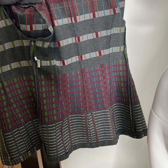 Kevan Hall Sz 10 Fitted Gray Wool With Some Stetch Blazer Jacket Made in USA - Picture 9 of 12